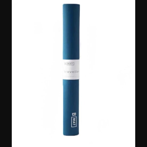 NIP B Yoga Now Half Moon The B MAT Traveller 2mm Deep Blue Retail Price $105.00 - Picture 8 of 9